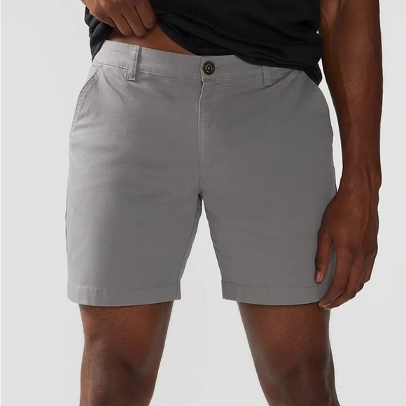 NWT Chubbies Mens The Silver Linings 7” Stretch Shorts in Dark Gray size 32 - Picture 1 of 7